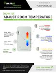 How To Adjust Room Temperature with Building Automation System Zone Sensors